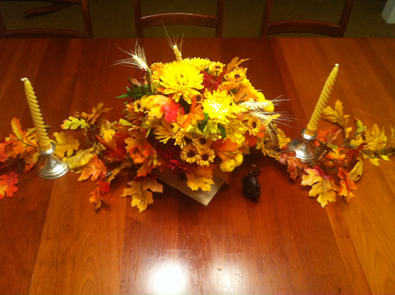 Let the thanks giving begin…